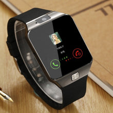 Load image into Gallery viewer, DZ09 Bluetooth Smart Watch Smartwatch Android Phone Call Relogio 2G GSM SIM TF Card Camera for iPhone Samsung Huawei