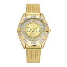 Load image into Gallery viewer, Women Dress Watches Stainless Steel Exquisite Watch Women Rhinestone Luxury Casual Quartz Watch Relojes Mujer 2019 New Arrivals