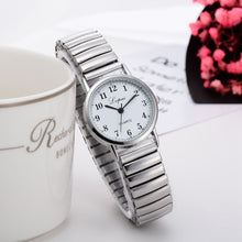 Load image into Gallery viewer, Women's wristwatch Fashion Ladies Women Unisex Stainless Steel Quartz Wrist Watch Couple Watch Relogio Feminino Drop Shipping