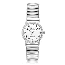 Load image into Gallery viewer, Women's wristwatch Fashion Ladies Women Unisex Stainless Steel Quartz Wrist Watch Couple Watch Relogio Feminino Drop Shipping