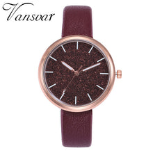 Load image into Gallery viewer, Women Watches Vansvar Fashion Mesh Watches Women's Watches Casual Quartz Analog Watches gift relogio feminino 2019