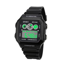 Load image into Gallery viewer, Luxury Men Analog Digital Military Army Sport LED Waterproof Wrist Watch Mens Army Silicone Wrist Watch Clock Hodinky Ceasuri