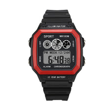 Load image into Gallery viewer, Luxury Men Analog Digital Military Army Sport LED Waterproof Wrist Watch Mens Army Silicone Wrist Watch Clock Hodinky Ceasuri