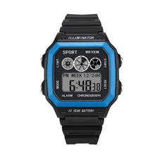 Load image into Gallery viewer, Luxury Men Analog Digital Military Army Sport LED Waterproof Wrist Watch Mens Army Silicone Wrist Watch Clock Hodinky Ceasuri