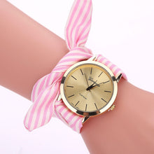 Load image into Gallery viewer, GEMIXI Fashion Women Watches Students Fashion Floral Cloth Quartz Bracelet Watch Women Relojes Mujer 2018 Dignity Ladies Watch