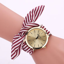 Load image into Gallery viewer, GEMIXI Fashion Women Watches Students Fashion Floral Cloth Quartz Bracelet Watch Women Relojes Mujer 2018 Dignity Ladies Watch