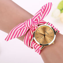 Load image into Gallery viewer, GEMIXI Fashion Women Watches Students Fashion Floral Cloth Quartz Bracelet Watch Women Relojes Mujer 2018 Dignity Ladies Watch