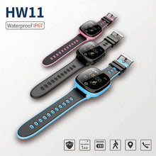 Load image into Gallery viewer, Children Smart Watch IP67 Waterproof Alarm Voice Chat ABS Silicone Wristwatch Wearable Device Fitness Alarm Wrist Sportswear