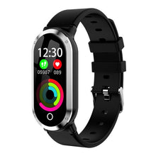 Load image into Gallery viewer, T1 Men Women Blood Oxygen Blood Pressure Heart Rate Monitor Sports Smart Watch Multi-Sport Information caller reminder vibratng