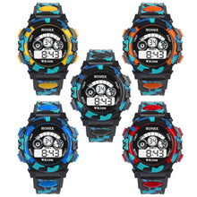 Load image into Gallery viewer, Outdoor Multifunction Waterproof kid Child/Boy's Sports Electronic Watches Watch Multi-function wrist watch Luxury brands #25