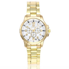 Load image into Gallery viewer, Women Fashion Stainless Steel Band Analog Quartz Round Wrist Watch Watches women's watches famous brand clock women 2018 Casual