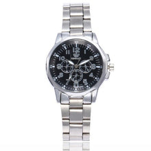 Load image into Gallery viewer, Women Fashion Stainless Steel Band Analog Quartz Round Wrist Watch Watches women's watches famous brand clock women 2018 Casual