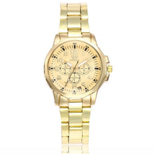 Load image into Gallery viewer, Women Fashion Stainless Steel Band Analog Quartz Round Wrist Watch Watches women's watches famous brand clock women 2018 Casual