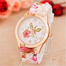 Load image into Gallery viewer, 2019 Causal Best-Selling Women Girl Watches The Latest Fashion Korea Style Printed Flower Quartz Wrist Watches Relogio Feminino