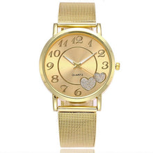 Load image into Gallery viewer, Special Gifts Women Watches Stainless Steel Band Relogio Feminino Love Heart Dial Watches Women Nice Horloge