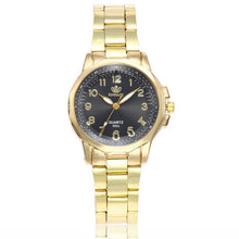 Load image into Gallery viewer, Luxury Womens Ladies Watch Stainless Steel Band Round Watches Women reloj mujer 18OCT12