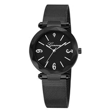 Load image into Gallery viewer, Ladies quartz wristwatch reloj mujer Fashion Casual Analog Women Stainless Steel Band Quartz Wrist Watches Watch Female Quartz