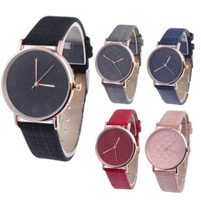 Load image into Gallery viewer, 2019 New Design Women Leather Simple Business Fashion Quartz Wrist Watch reloj mujer Horloges Uhren Damen clock xfcs saat