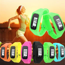 Load image into Gallery viewer, Hot sale New Digital LCD Pedometer Run Step Walking Distance Calorie Counter Watch Bracelet Men Women's Watches