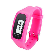 Load image into Gallery viewer, Hot sale New Digital LCD Pedometer Run Step Walking Distance Calorie Counter Watch Bracelet Men Women's Watches