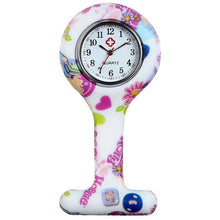 Load image into Gallery viewer, Lancardo 2017 Beautiful Nurse Watch Doctor Portable Watch Brooches Silicone Clock Medical Nurses Men Women Quartz Watches
