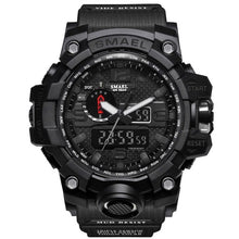 Load image into Gallery viewer, SMAEL Brand Men Sports Watches Dual Display Analog Digital LED Electronic Quartz Wristwatches Waterproof Swimming Military Watch
