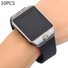 Load image into Gallery viewer, WLNGWEAR 10pcs DZ09 smart watch for Apple android phone support SIM card smartwatch pk gt08 wearable smart electronics