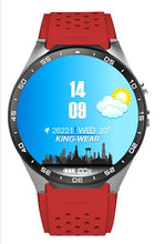 Load image into Gallery viewer, Kingwear KW88 Android 5.1 GPS Smart Watch With SIM Card Heart Rate Monitor Camera Fitness Tracker Clock Wrist Watch Cell Phone

