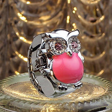 Load image into Gallery viewer, Perfect Gift  New Hot Creative Fashion Retro Owl Finger Watch Clamshell Ring Watch Levert Dropship July07P30
