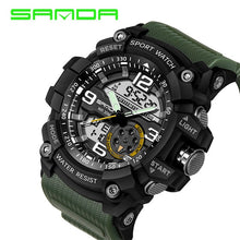 Load image into Gallery viewer, SANDA Sport Watch Men 2018 Clock Male Digital Quartz Wrist Watches Men's Top Brand Luxury Digital-watch Relogio Masculino Saat
