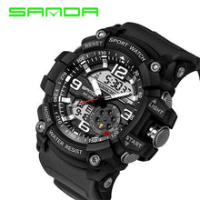 Load image into Gallery viewer, SANDA Sport Watch Men 2018 Clock Male Digital Quartz Wrist Watches Men&#39;s Top Brand Luxury Digital-watch Relogio Masculino Saat