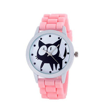Load image into Gallery viewer, OTOKY Willby Black Cat Watch Silicone Jelly Wrist Watches For Women Girl 161213 Drop Shipping
