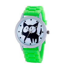 Load image into Gallery viewer, OTOKY Willby Black Cat Watch Silicone Jelly Wrist Watches For Women Girl 161213 Drop Shipping
