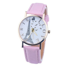 Load image into Gallery viewer, OTOKY Relogio Feminino  Willby Watch I LOVE PARIS Eiffel Tower Watch PU Leather Quartz Wrist Watches Drop shipping Dec16
