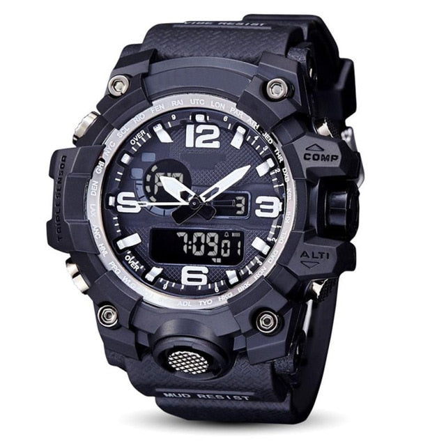 OTOKY men's 43cm dial resin case waterproof diving extreme sports multi-color fashionable outdoor sports watch +BOX gao11