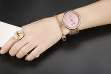 Load image into Gallery viewer, GUOU Watch Luxury Diamond Women Watches Fashion Casual Auto Date Ladies Quartz Watch Stainless Steel Clock saat relogio feminino
