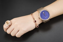 Load image into Gallery viewer, GUOU Watch Luxury Diamond Women Watches Fashion Casual Auto Date Ladies Quartz Watch Stainless Steel Clock saat relogio feminino
