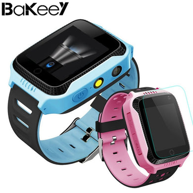Bakeey Y21 Screen Touch Children Kid LBS SOS Call Location Device Tracker Smart Watch vs Q528 Voice Message Support  Pedometer
