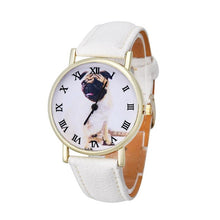 Load image into Gallery viewer, Watch OTOKY Willby Watch Dog Pug Watch Women Girl PU Leather Quartz Wrist Watches 161213 Drop Shipping
