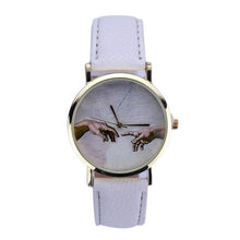 Load image into Gallery viewer, OTOKY Willby Art Pattern Women Lady PU Leather Quartz Wrist Watches 161213 Drop Shipping
