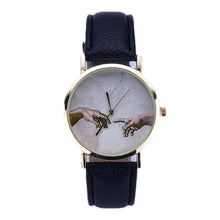 Load image into Gallery viewer, OTOKY Willby Art Pattern Women Lady PU Leather Quartz Wrist Watches 161213 Drop Shipping
