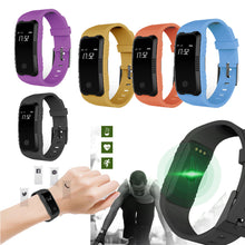 Load image into Gallery viewer, HIPERDEAL Smart Watch Android Heart Rate Blood Pressure Monitor Slot Wrist Waterproof Bluetooth Smart Watch HW

