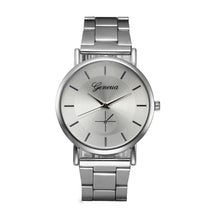 Load image into Gallery viewer, Women Watches  Top Brand Military Wristwatches   Stainless Steel  Fashion Silver Luxury   Clock  Woman  Quartz Watch   18MAY17