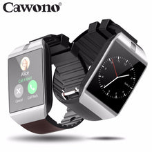 Load image into Gallery viewer, Cawono Bluetooth Smart Watch Smartwatch DZ09 Android Phone Call Relogio 2G GSM SIM TF Card Camera for iPhone Android VS A1 GT08