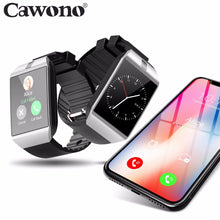 Load image into Gallery viewer, Cawono Bluetooth Relogio Smart Watch DZ09 Smartwatch Anti-lost SIM TF Card Wearable Devices with Camera for Apple Android VS Y1