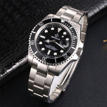 Load image into Gallery viewer, Luxury Reginald Watch Men Rotatable Bezel GMT Sapphire Glass Date Stainless Steel Women Mens Sport Quartz Watches Reloj Hombre
