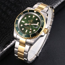 Load image into Gallery viewer, Luxury Reginald Watch Men Rotatable Bezel GMT Sapphire Glass Date Stainless Steel Women Mens Sport Quartz Watches Reloj Hombre
