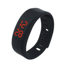 Load image into Gallery viewer, Stylish Concepts Digital Watche Men Women with Unique Design Rubber LED Display Sports Bracelet DROP SHIPPING J17W30 HY
