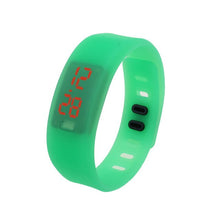 Load image into Gallery viewer, Stylish Concepts Digital Watche Men Women with Unique Design Rubber LED Display Sports Bracelet DROP SHIPPING J17W30 HY
