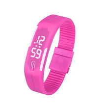 Load image into Gallery viewer, Delicate Hot! New Mens Womens Rubber LED Watch Date Sports Bracelet Digital Wrist Watch DROP SHIPPING J18W30 HY
